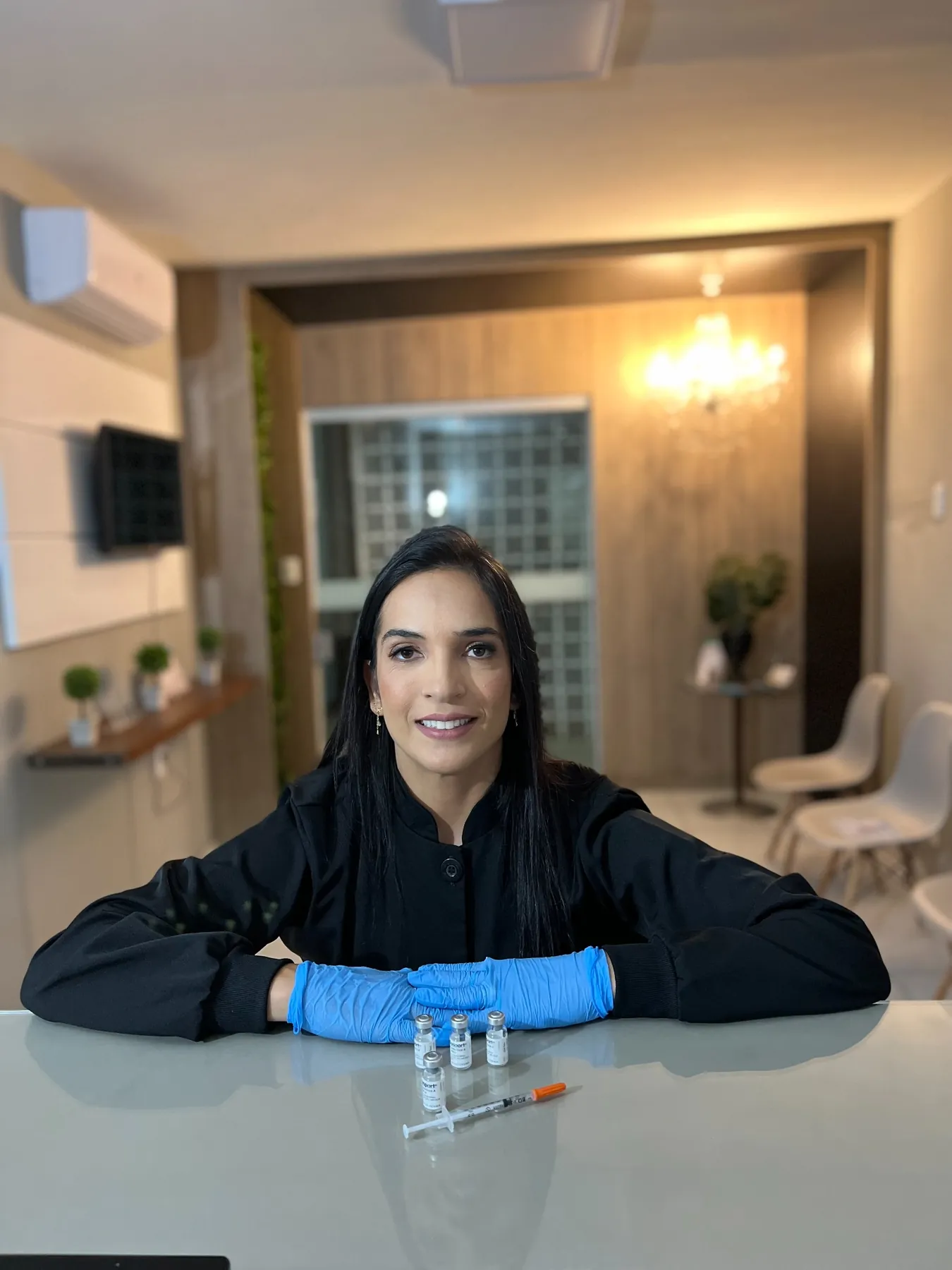Foto profissional da equipe Essencial Odonto